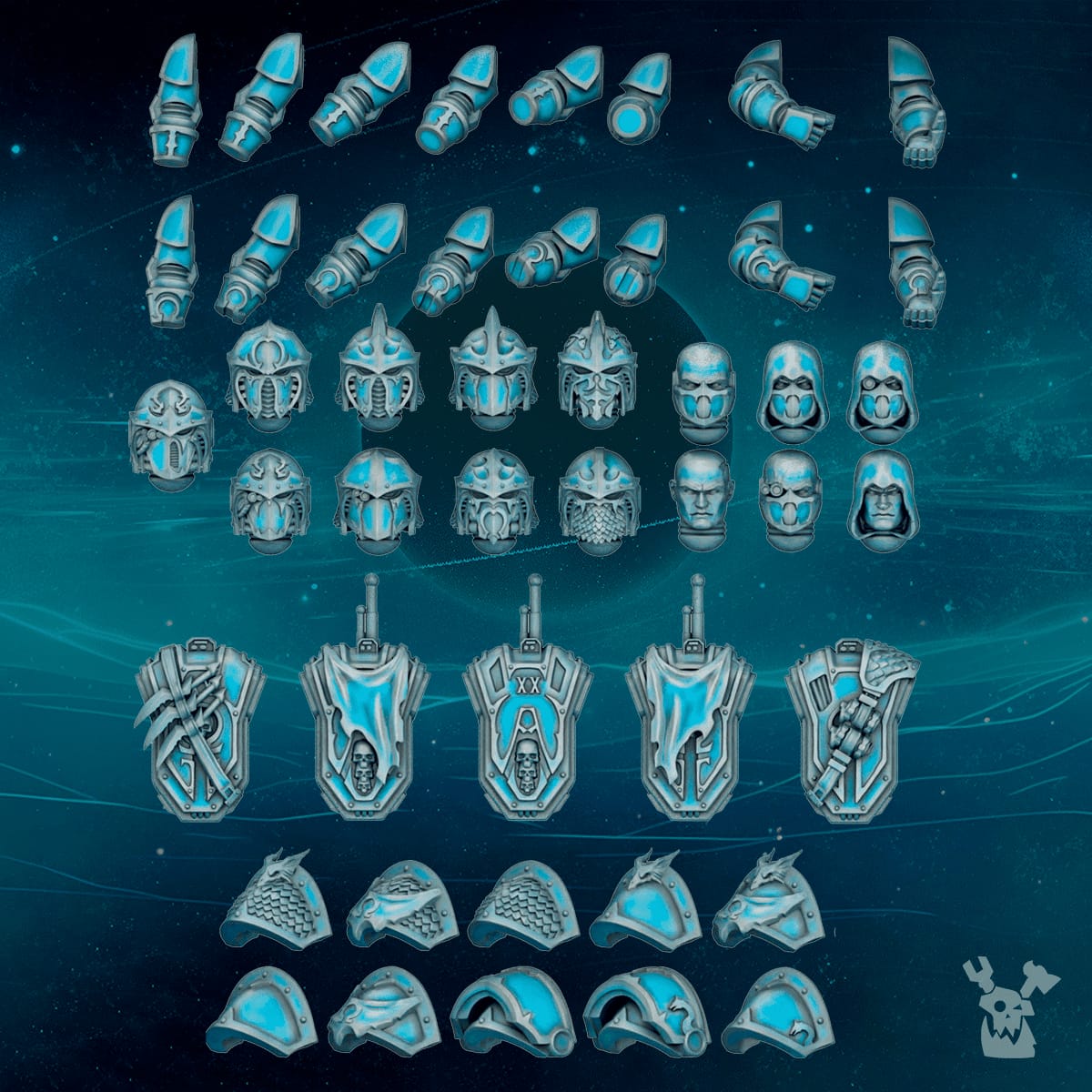 Tabletop Terrain Miniature Scylla Squad (build kit)