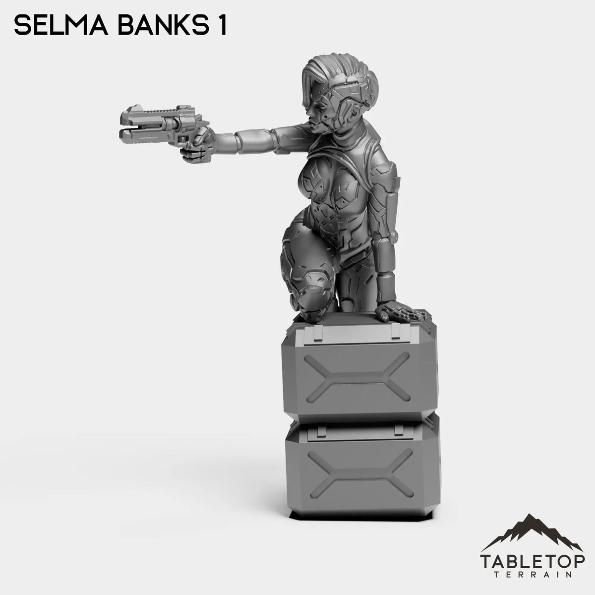 Tabletop Terrain Miniature Selma Banks - Bomber Girls