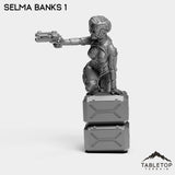 Tabletop Terrain Miniature Selma Banks - Bomber Girls