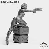 Tabletop Terrain Miniature Selma Banks - Bomber Girls