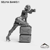 Tabletop Terrain Miniature Selma Banks - Bomber Girls