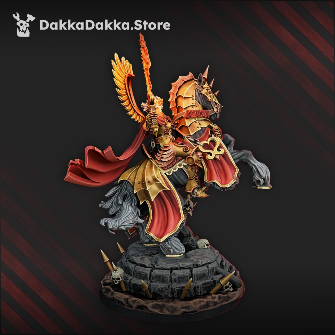 Tabletop Terrain Miniature Seraphiel, the Saint of Ordine Vendetta