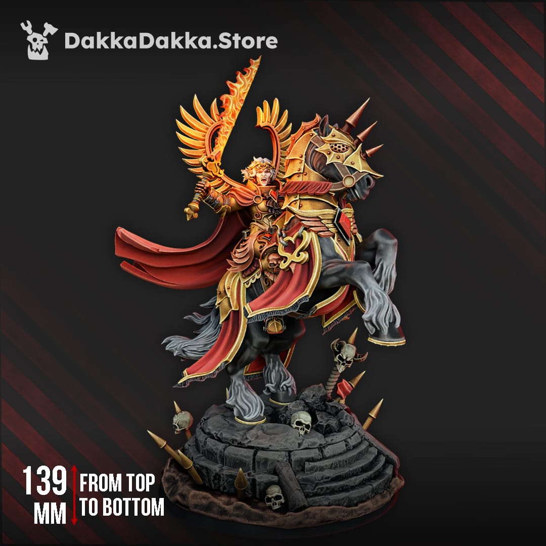 Tabletop Terrain Miniature Seraphiel, the Saint of Ordine Vendetta