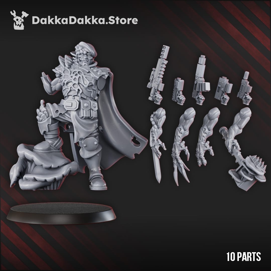 Tabletop Terrain Miniature Sgt. Kane The Infected Claw