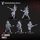 Tabletop Terrain Miniature Shadow Blade Squad