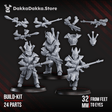 Tabletop Terrain Miniature Shadow Blade Squad