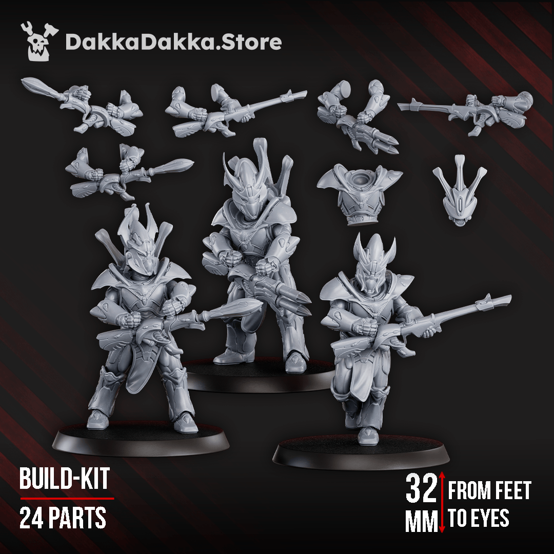 Tabletop Terrain Miniature Shadow Blade Squad