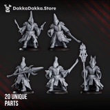 Tabletop Terrain Miniature Shadow Casters Squad