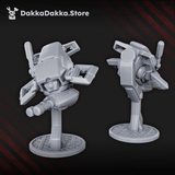 Tabletop Terrain Miniature Shadow Combat Suits