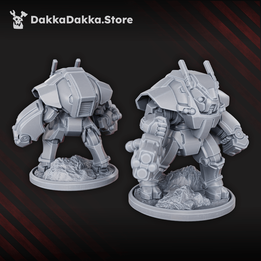 Tabletop Terrain Miniature Shadow Combat Suits