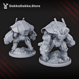 Tabletop Terrain Miniature Shadow Combat Suits