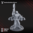 Tabletop Terrain Miniature Shadowrunner