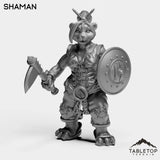 Tabletop Terrain Miniature Shaman Panda Starter Female
