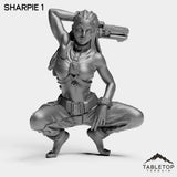 Tabletop Terrain Miniature Sharpie 1 Sharpie - Black Site Prisoners