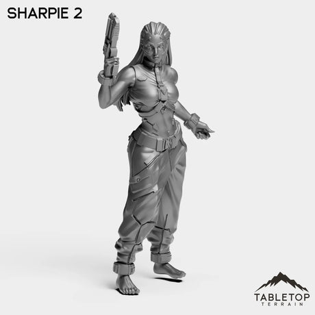 Tabletop Terrain Miniature Sharpie 2 Sharpie - Black Site Prisoners