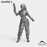 Tabletop Terrain Miniature Sharpie - Black Site Prisoners