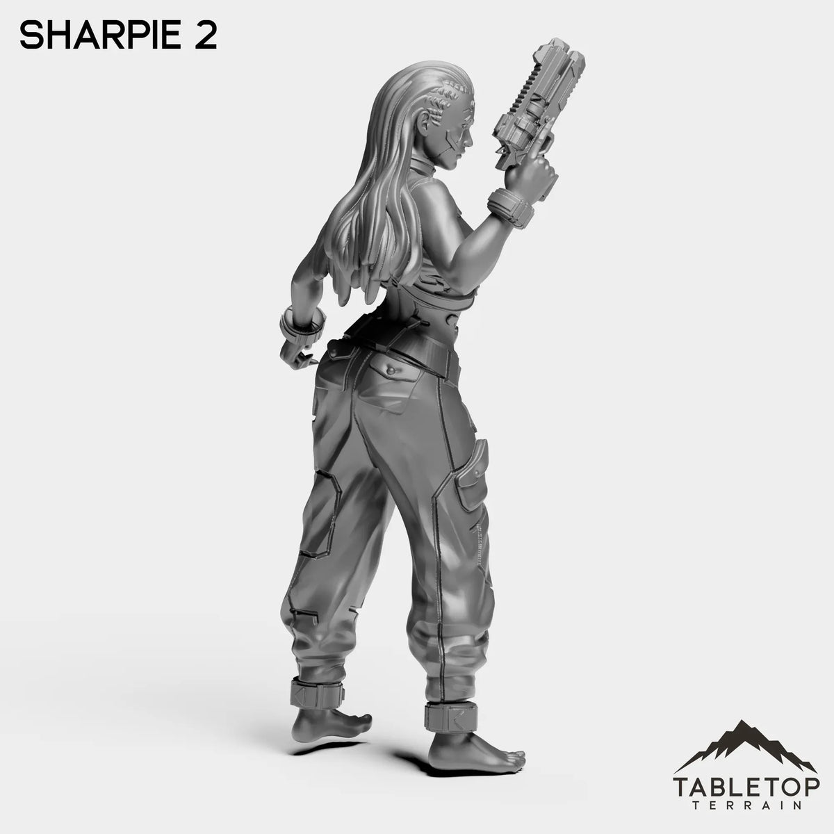Tabletop Terrain Miniature Sharpie - Black Site Prisoners