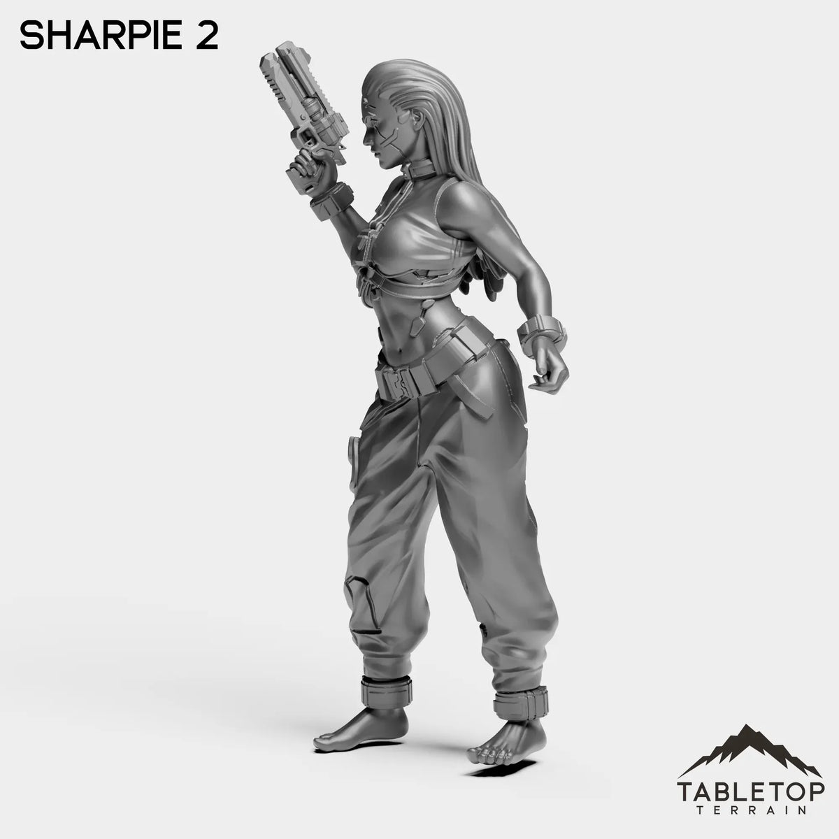 Tabletop Terrain Miniature Sharpie - Black Site Prisoners