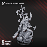 Tabletop Terrain Miniature Shift Supervisor Three-Armed