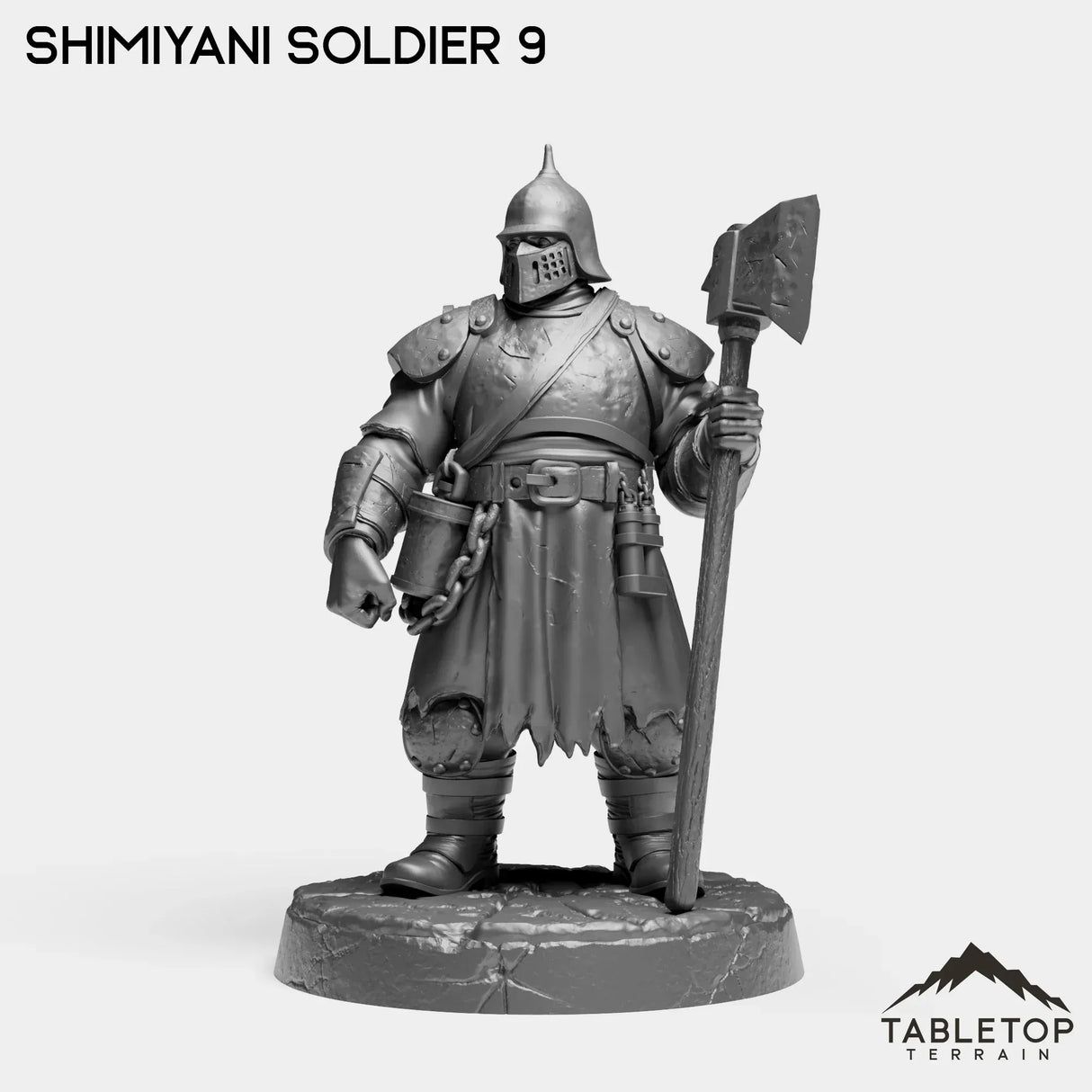 Tabletop Terrain Miniature Shimiyani Soldiers - Alchemical Satrapy