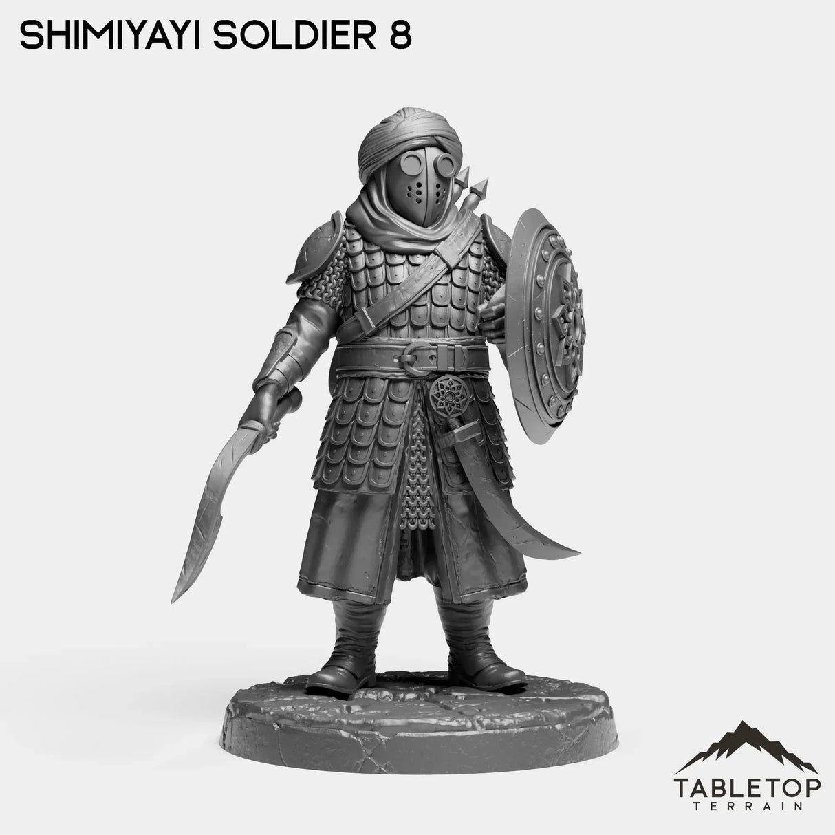 Tabletop Terrain Miniature Shimiyani Soldiers - Alchemical Satrapy