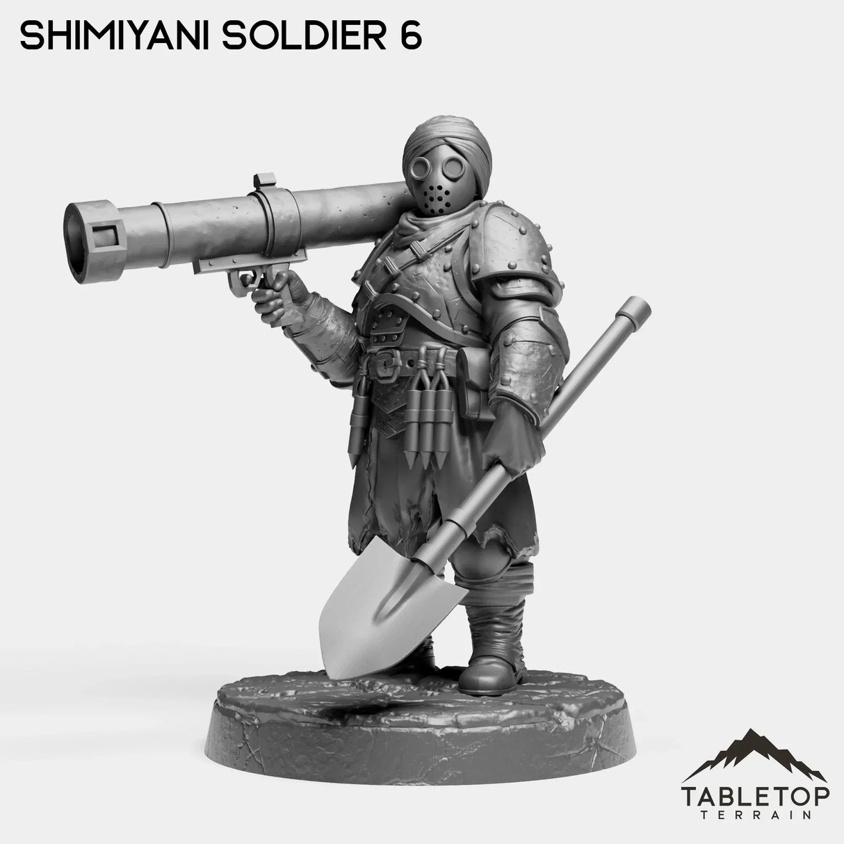Tabletop Terrain Miniature Shimiyani Soldiers - Alchemical Satrapy