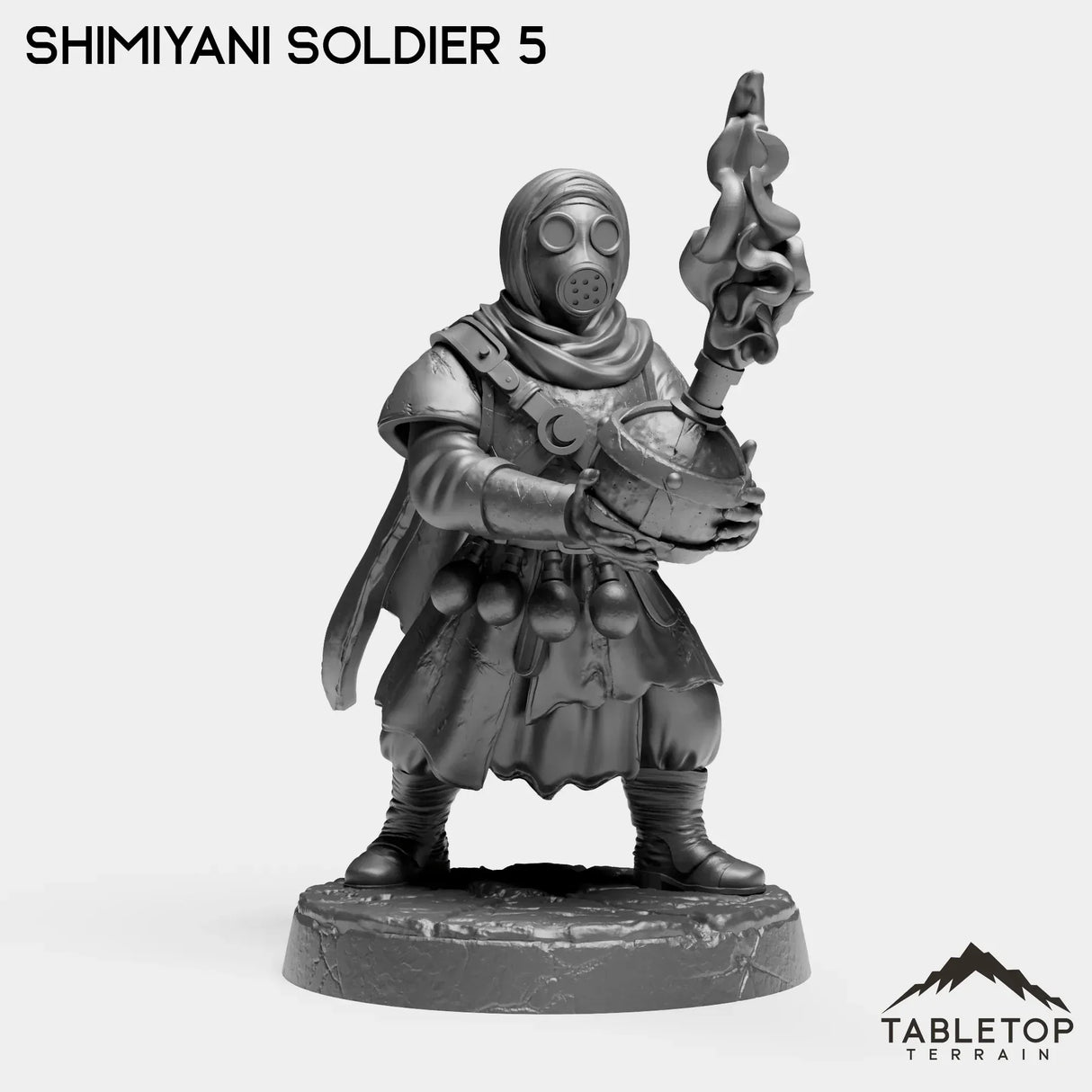 Tabletop Terrain Miniature Shimiyani Soldiers - Alchemical Satrapy