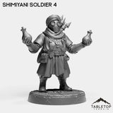 Tabletop Terrain Miniature Shimiyani Soldiers - Alchemical Satrapy