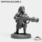 Tabletop Terrain Miniature Shimiyani Soldiers - Alchemical Satrapy