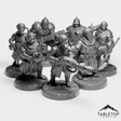 Tabletop Terrain Miniature Shimiyayi Soldiers - Alchemical Satrapy