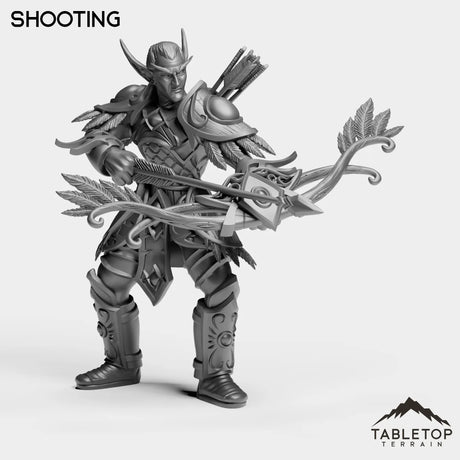Tabletop Terrain Miniature Shooting Darkness Hunter