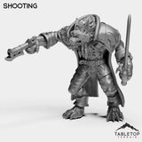 Tabletop Terrain Miniature Shooting Werewolf Feral King