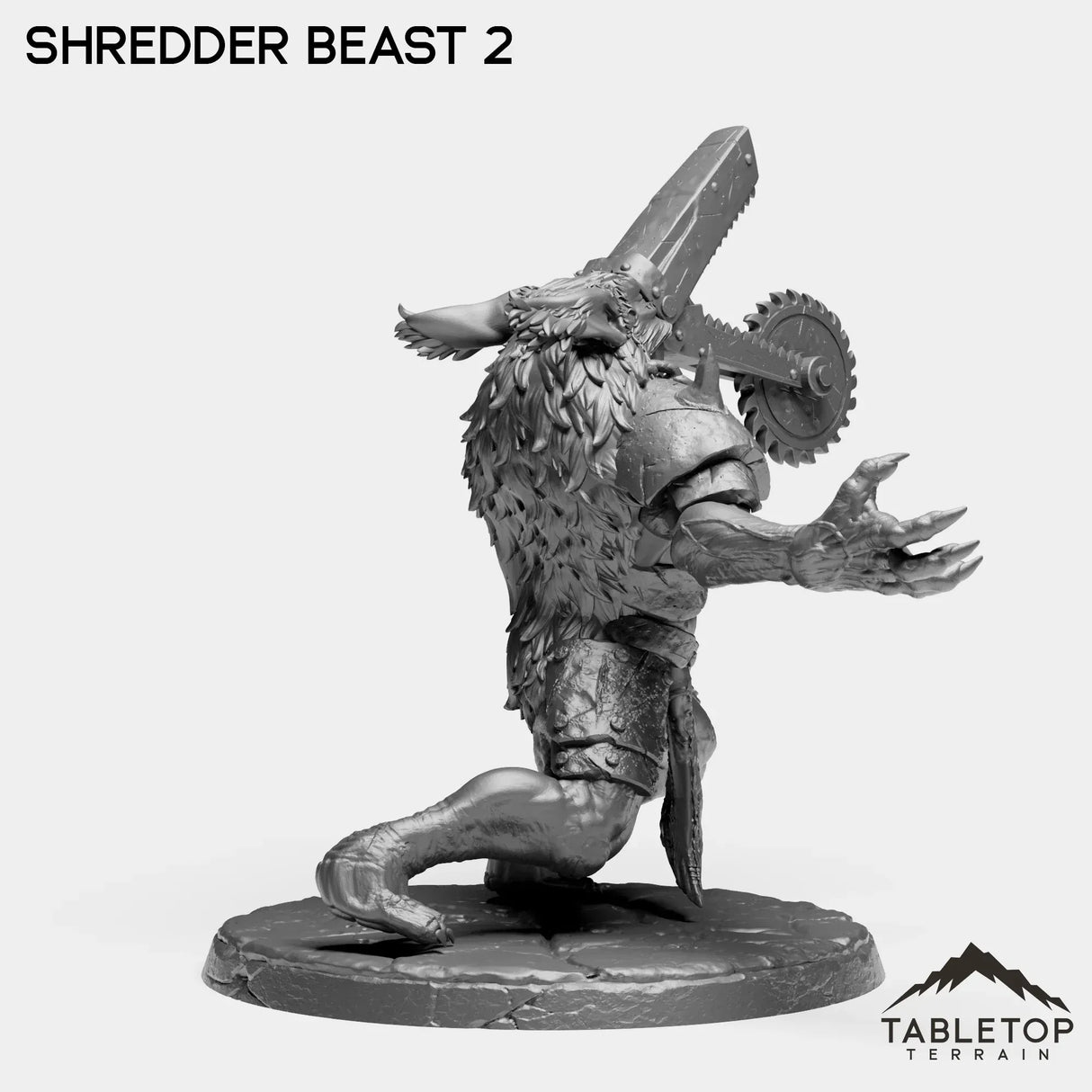 Tabletop Terrain Miniature Shredder Beast 2 Shredder Beast - Starspawn Soldiers