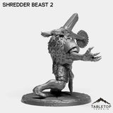 Tabletop Terrain Miniature Shredder Beast 2 Shredder Beast - Starspawn Soldiers
