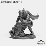 Tabletop Terrain Miniature Shredder Beast - Starspawn Soldiers
