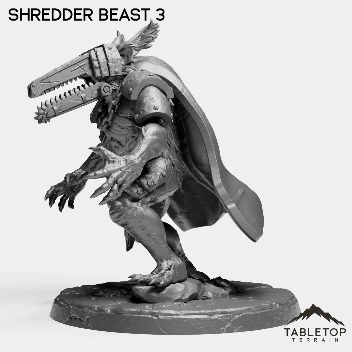 Tabletop Terrain Miniature Shredder Beast - Starspawn Soldiers
