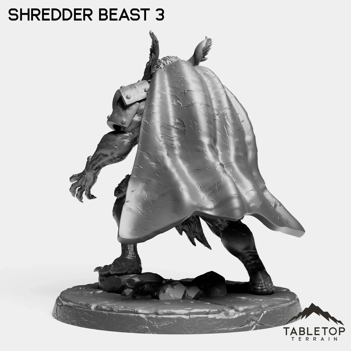 Tabletop Terrain Miniature Shredder Beast - Starspawn Soldiers