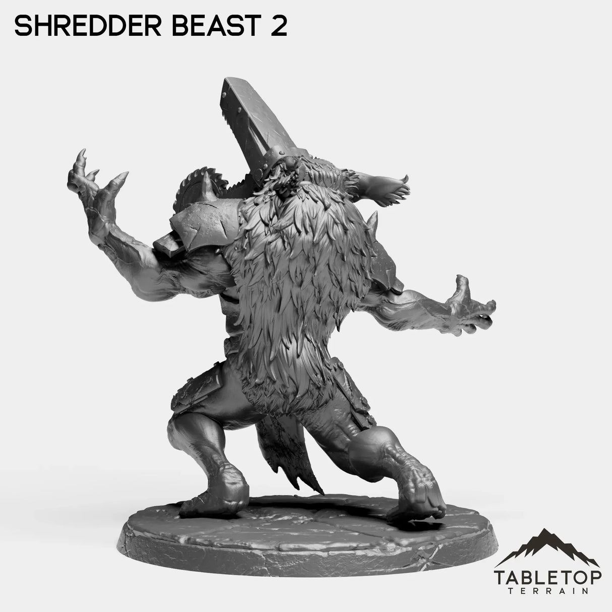 Tabletop Terrain Miniature Shredder Beast - Starspawn Soldiers