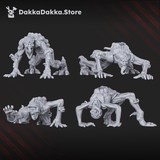 Tabletop Terrain Miniature Shroomspawn Weapons Crew Squad (x6)