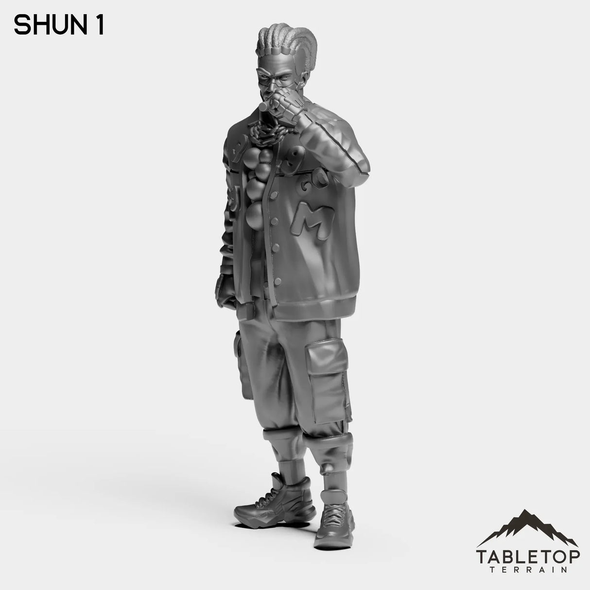 Tabletop Terrain Miniature Shun - Strike Team Omega & Almighty Friends
