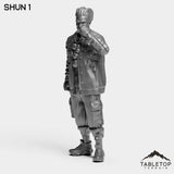 Tabletop Terrain Miniature Shun - Strike Team Omega & Almighty Friends