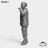 Tabletop Terrain Miniature Shun - Strike Team Omega & Almighty Friends