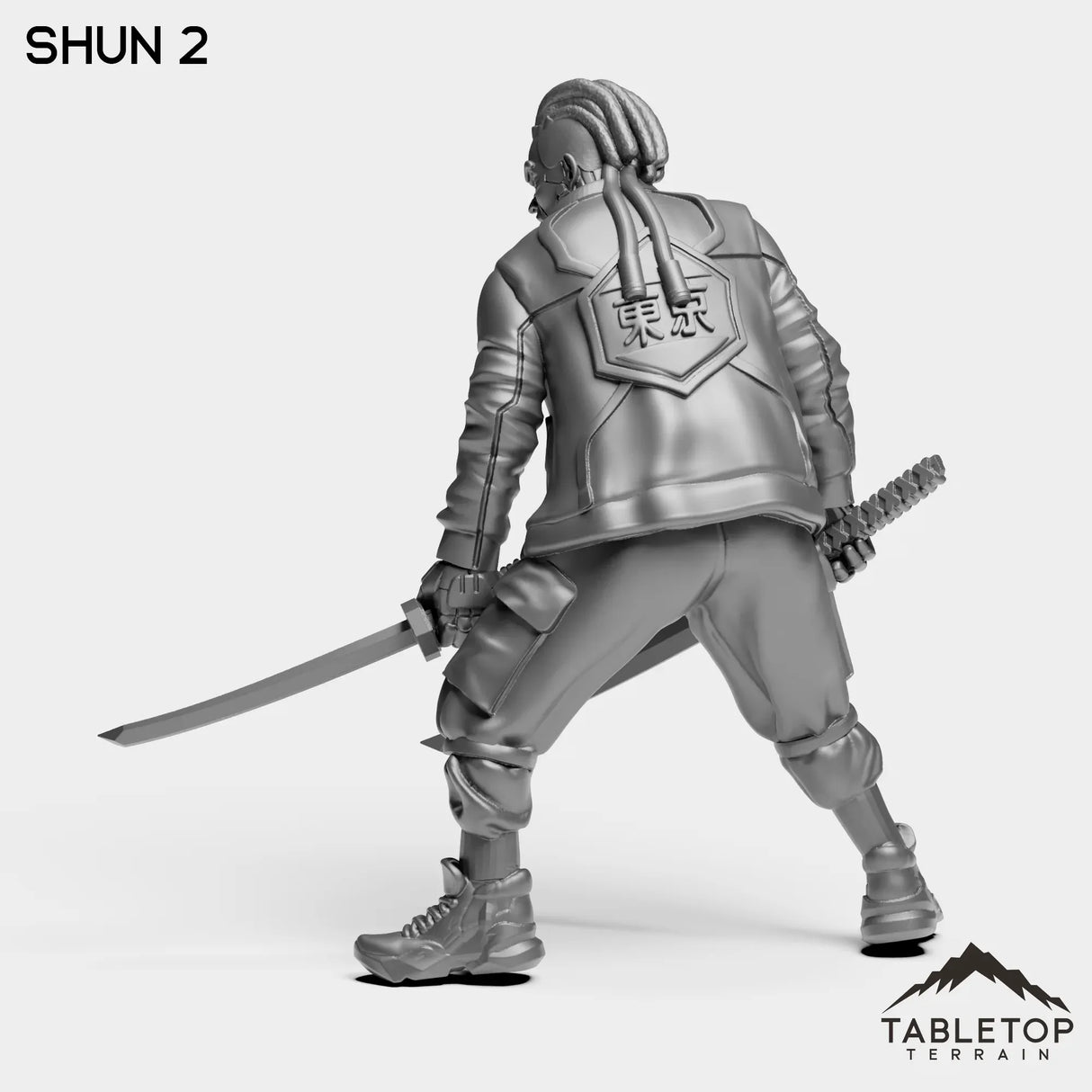 Tabletop Terrain Miniature Shun - Strike Team Omega & Almighty Friends