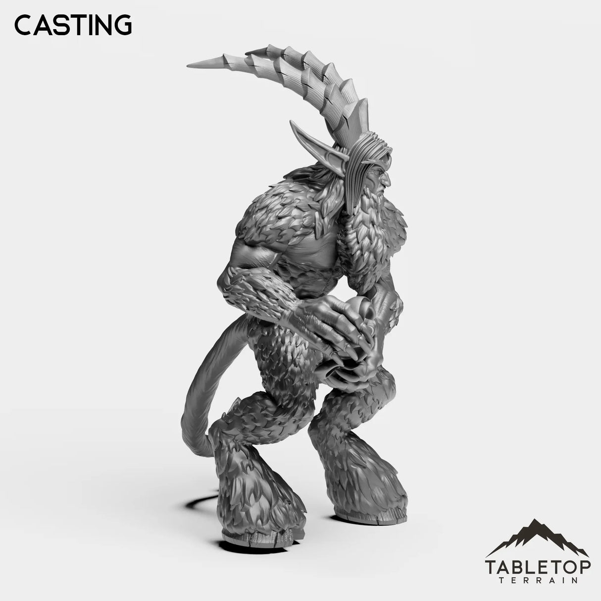 Tabletop Terrain Miniature Sick Satyr