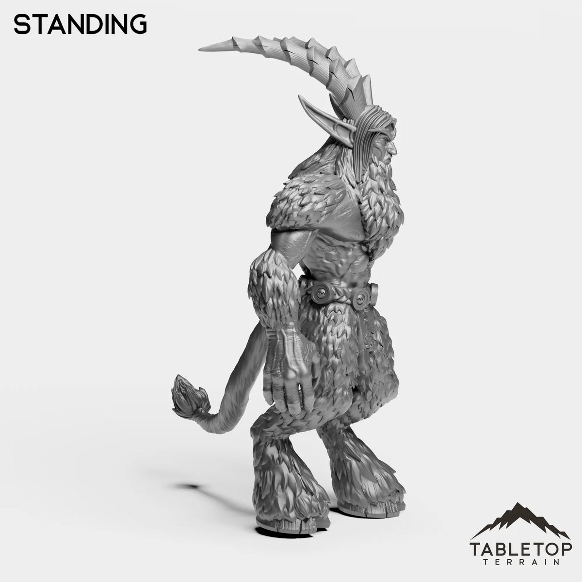 Tabletop Terrain Miniature Sick Satyr