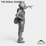 Tabletop Terrain Miniature Signal Runner - Ash Nomads