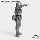 Tabletop Terrain Miniature Signal Runner - Ash Nomads