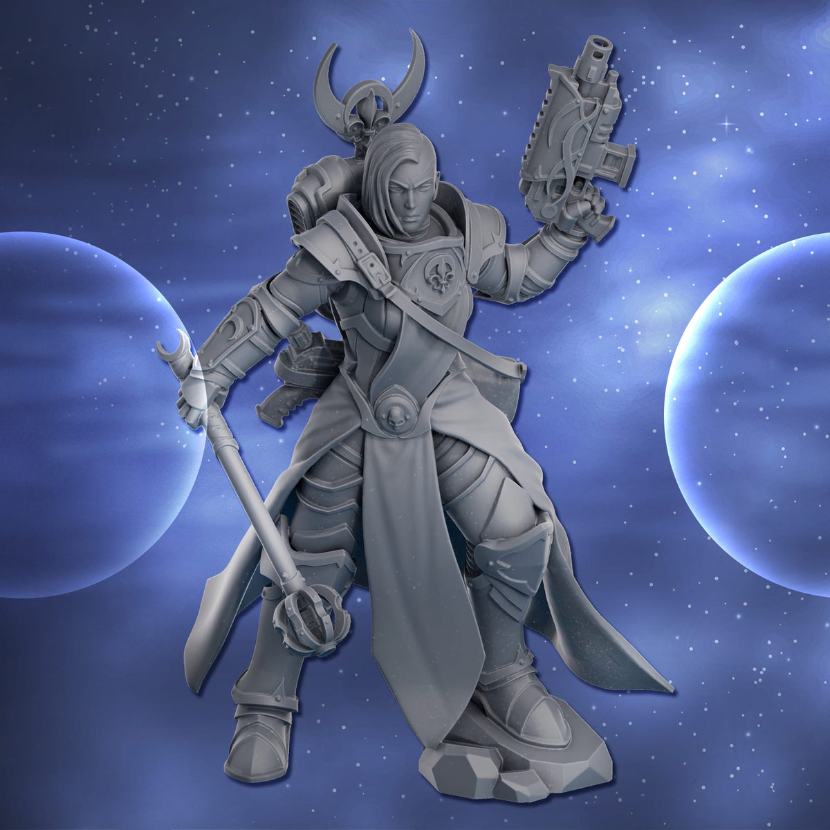 Tabletop Terrain Miniature Silver Moon Daughter (promo model)