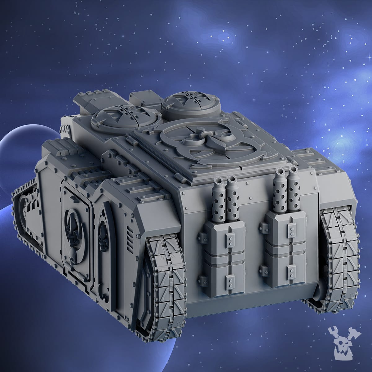Tabletop Terrain Miniature Silver Moon Daughters APC