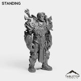 Tabletop Terrain Miniature Silver Paladin Exarch